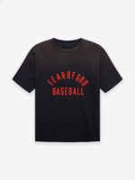 Fear Of God Baseball Tees Black