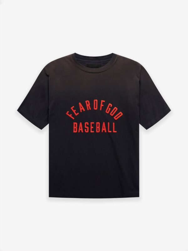 Fear Of God Baseball Tees Black